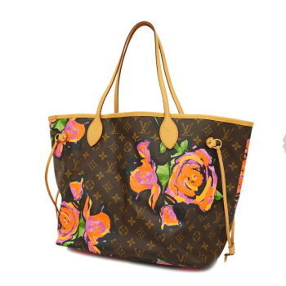 Louis Vuitton Monogram Flower Neverfull MM Tote Bag